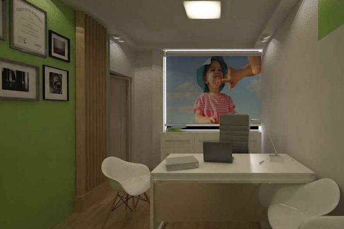 طراحی داخلی مطب دکتر نیکزاد