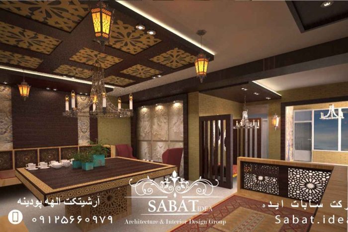 طراحی داخلی کافه