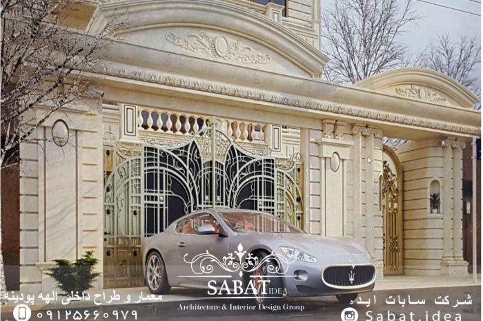 طراحی نمای رومی